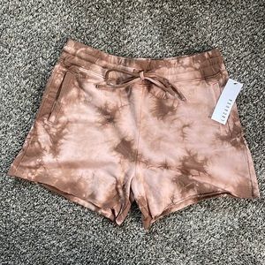 NWT LACAUSA Tie-Dye Shorts